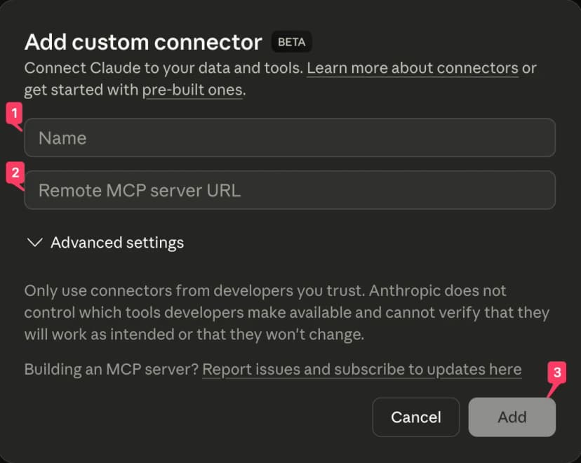 Step 2: Enter the Wise Penny server details