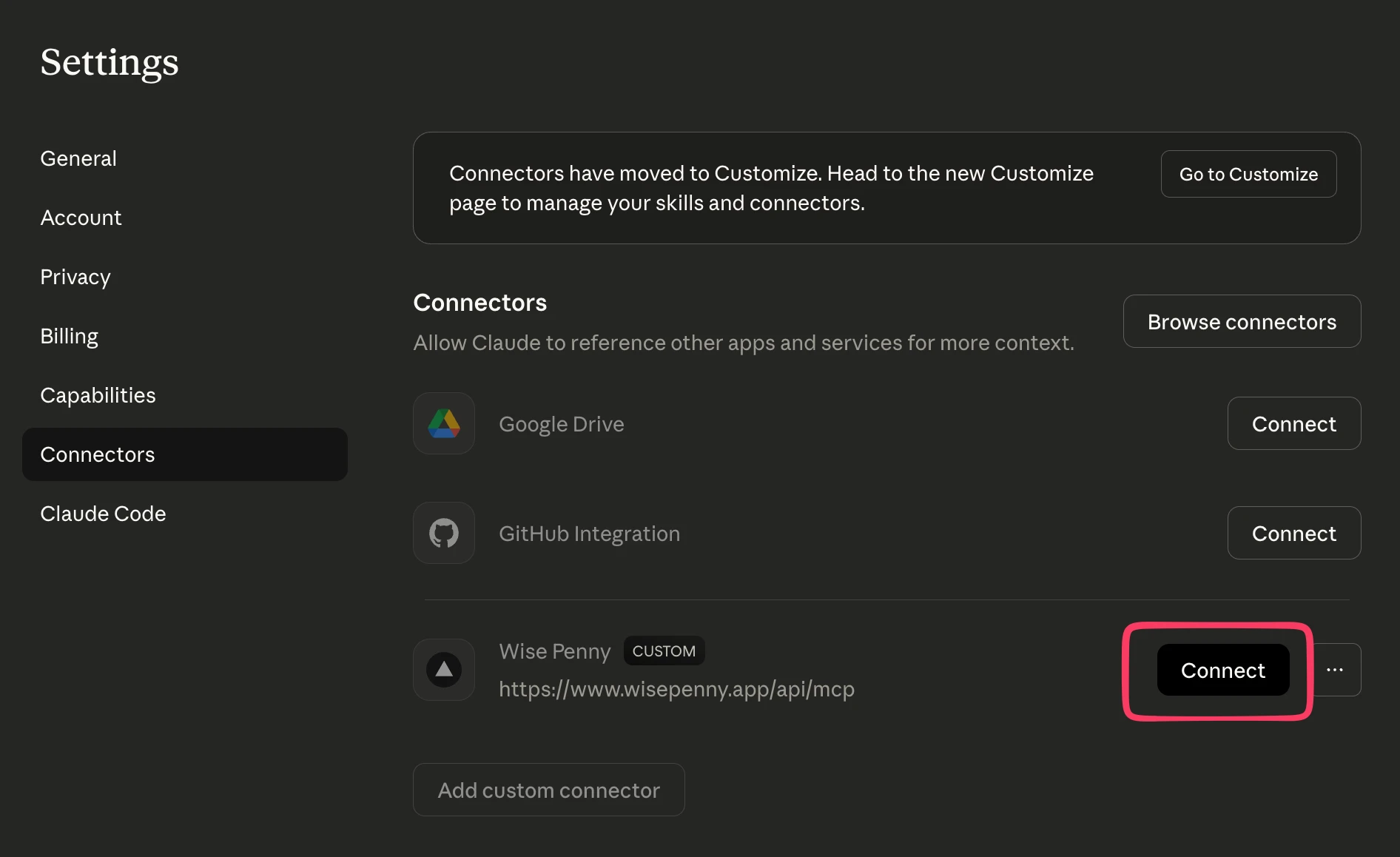 Step 3: Connect the connector